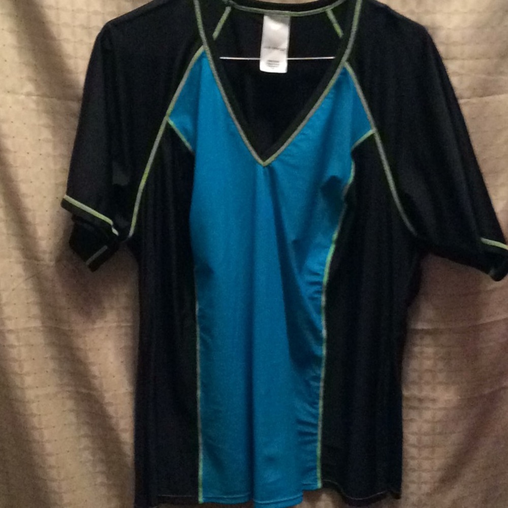Black and Blue Women’s Top